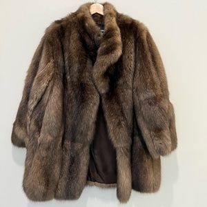 Neiman Marcus Sable Coat sz6/8